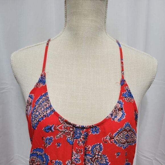 Cynthia rowley paisley top Sz M - Picture 3 of 8